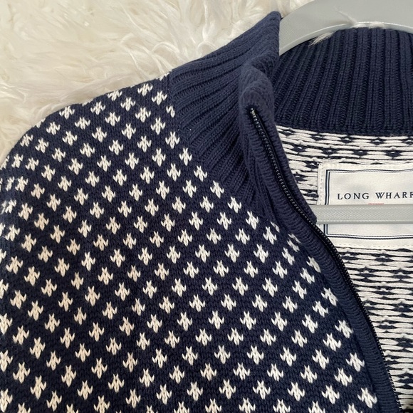 Long Wharf Supply Company NWT Men’s 1/4 Zip Edgartown SeaWell Sweater. Size XL - Picture 5 of 10
